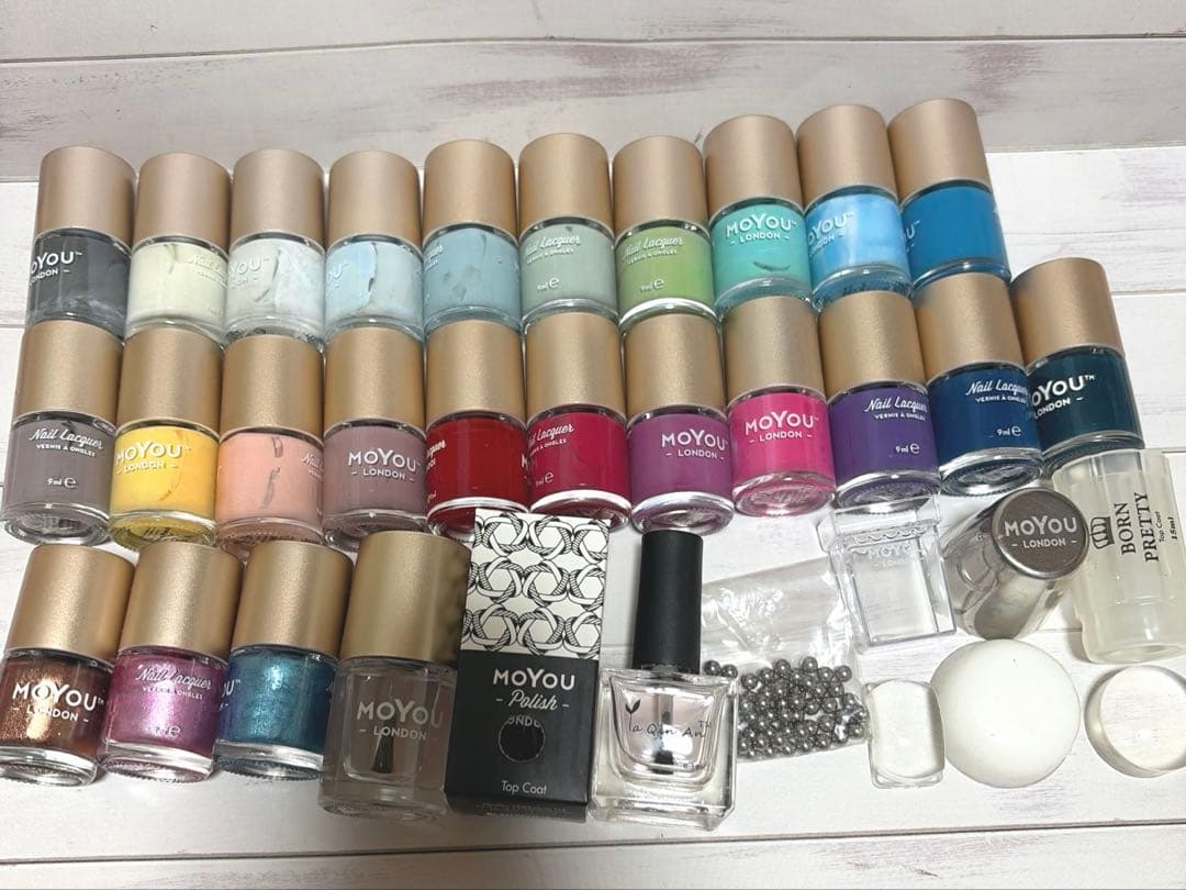 27本+‪α‬セット MoYou London マニキュア スタンピングネイル