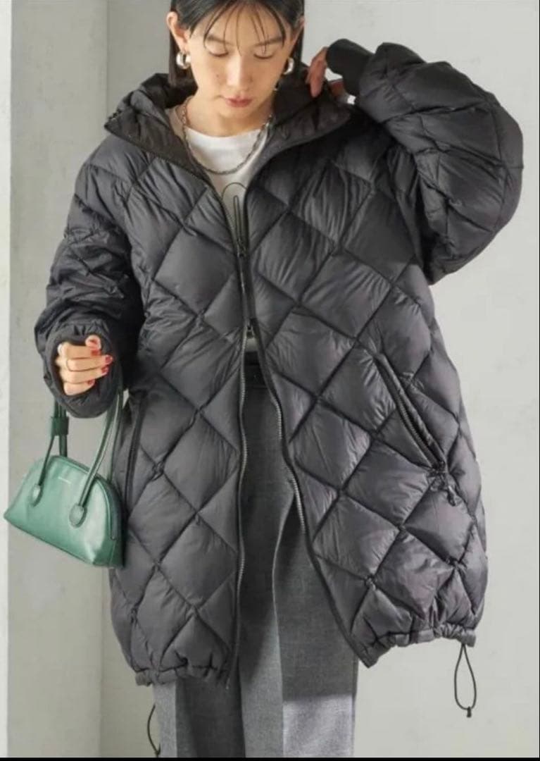 新品SHIPS別注Wai+ × TAION:〈手洗い可能〉ミディ ダウン コート