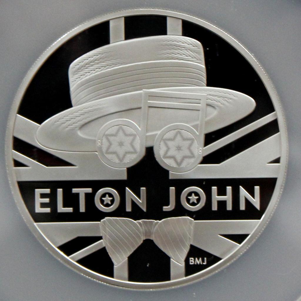 2020年ミュージックレジェンド エルトン ジョン 5oz NGC PF70UC - メルカリ
