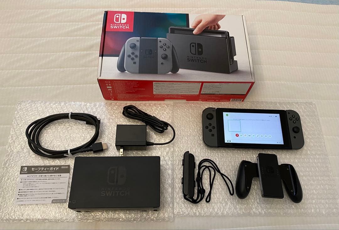【完品】Nintendo Switch 初期型 グレー 任天堂 Nintendo Switch [グレー] 価格比較 - 価格.com
