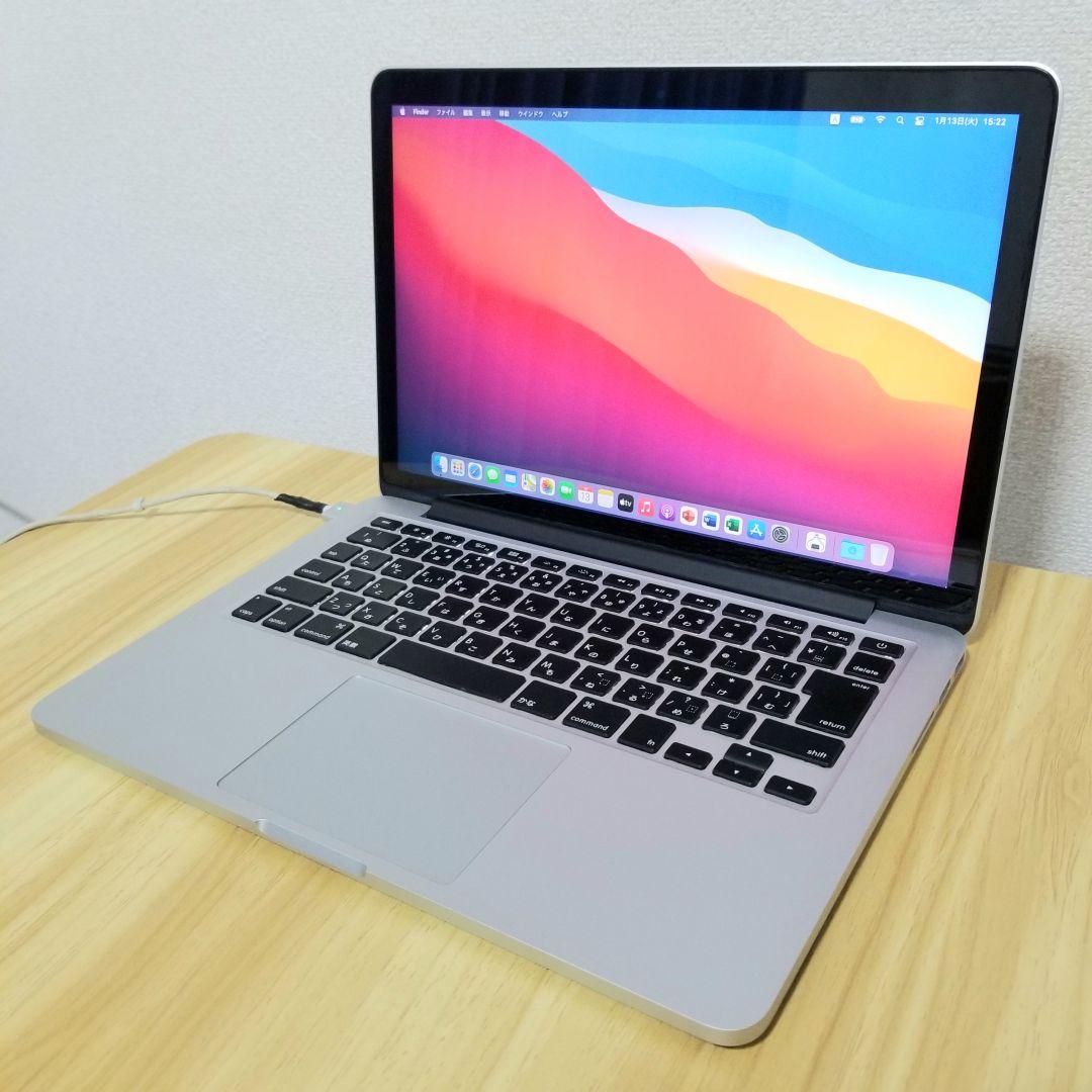 美品 MacBook Pro 13インチ Retina 8GB SSD128GB