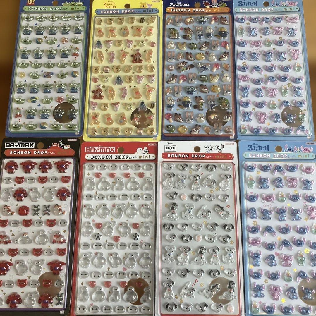 国内正規品BONBON DROP ズートピア ベイマックス プーさん 101