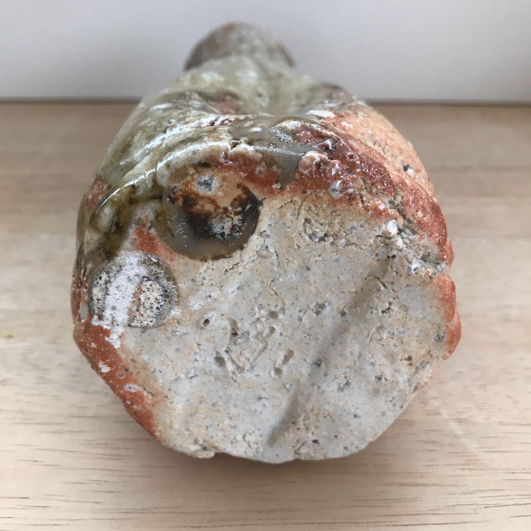 茶道具 華道 花入れ 信楽焼 清右ヱ門窯四代目作