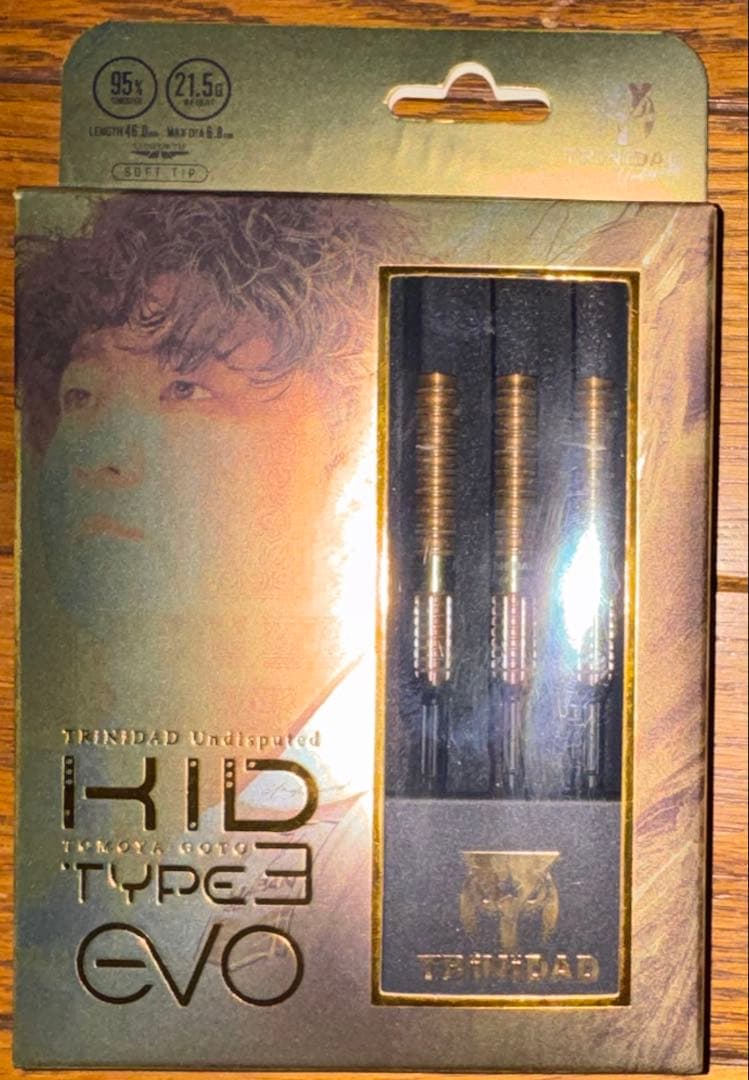 ダーツ TRiNiDAD KID EVO TYPE 3 トリニダード KID TYPE3 EVO キッド3 エヴォ 2BA21.5g 後藤智弥選手