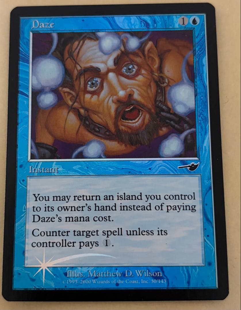 MTG 目くらまし foil NEM 英語版 初版 Daze