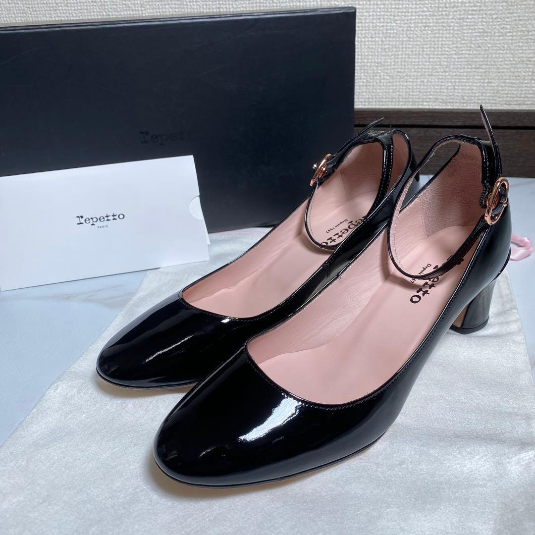 未使用品♡レペット エレクトラ エナメルストラップパンプス メリージェーン