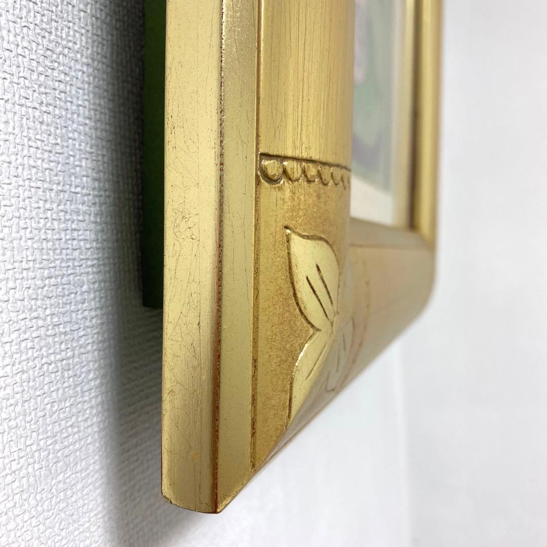 「紫陽花　かたつむり」　油絵　林田伊代美