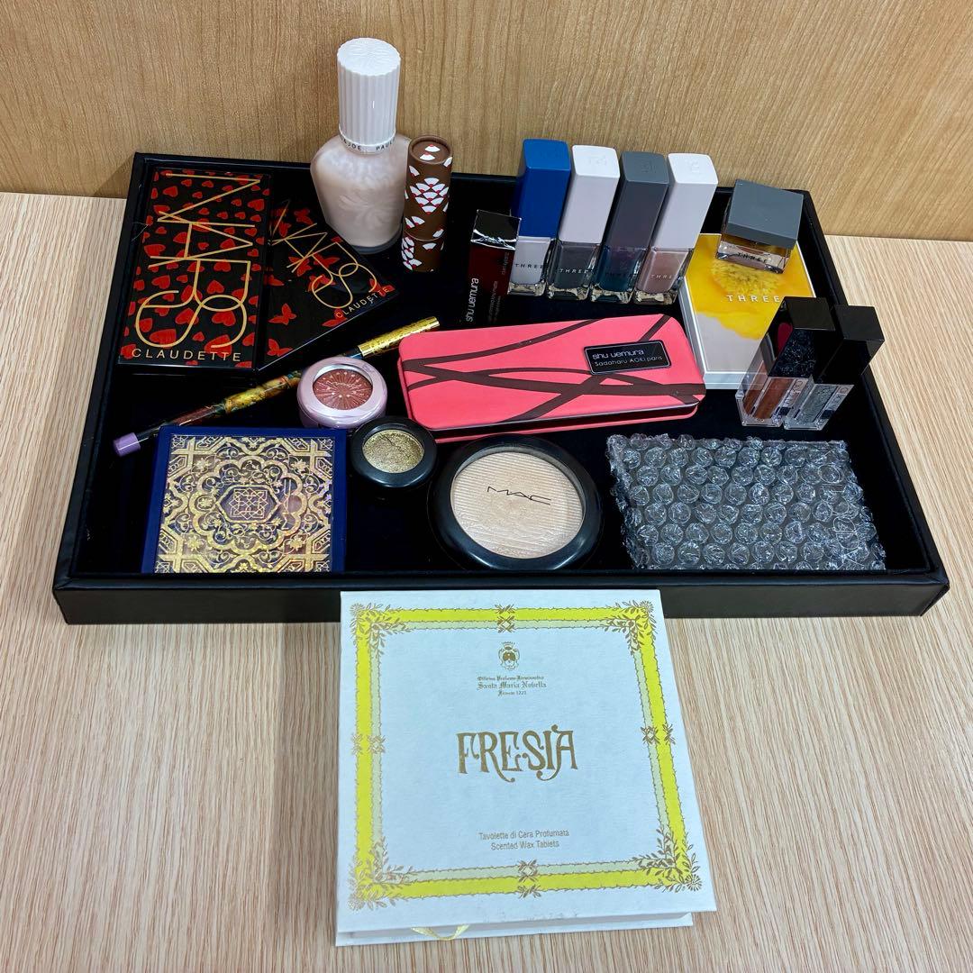 □デパコス メイクアップコスメ ナーズ/マック/ スリーなど21点まとめ＋おまけ