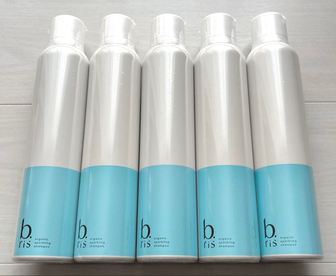 新品未開封　ビーリスb.ris オーガニックスパークリングシャンプー　5本
