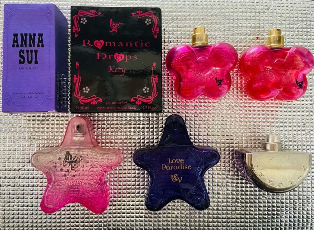 ロマンチック ドロップス 他 香水7点セット※バラ売り可