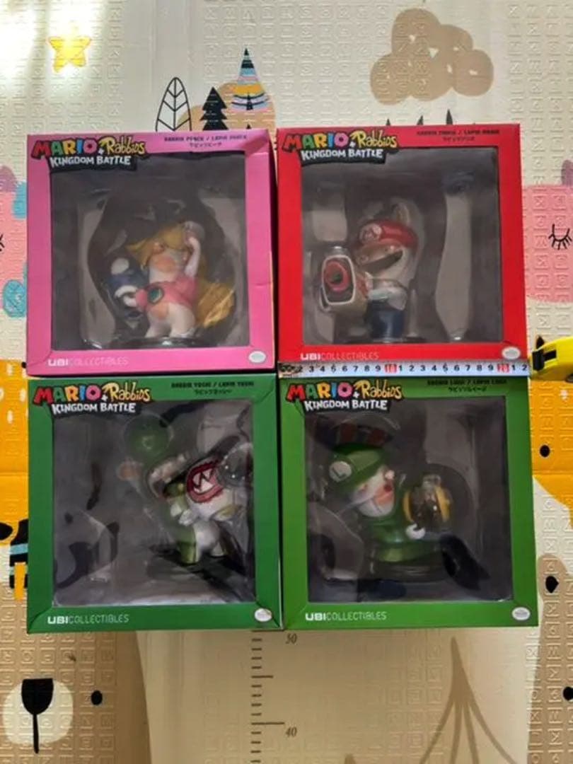 マリオ+ラビッツ キングダムバトル ラビッド 6インチ フィギュア 4個セット