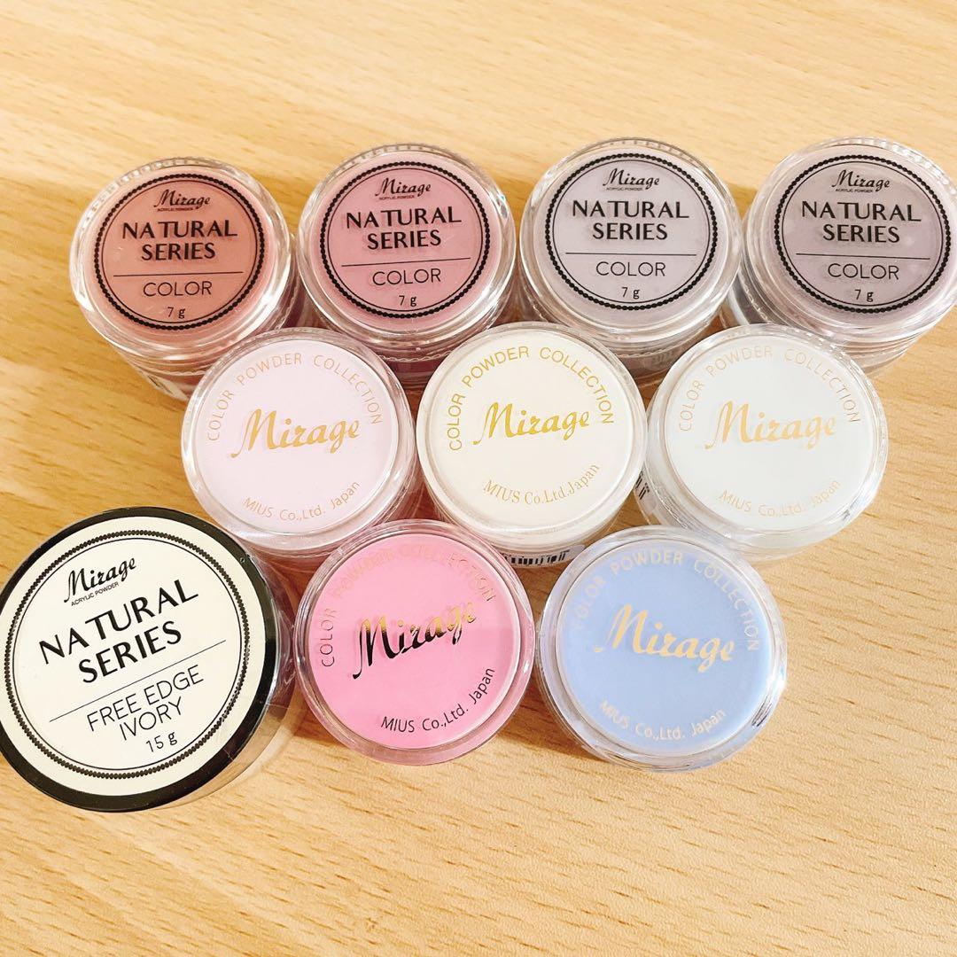 Mirage ミラージュ【新品♡10個セット】3D スカルプ  カラーパウダー