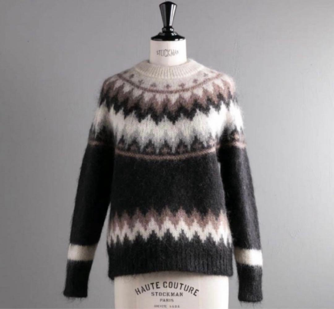 バトナー BATONER ノルディック柄 セーター　ニット