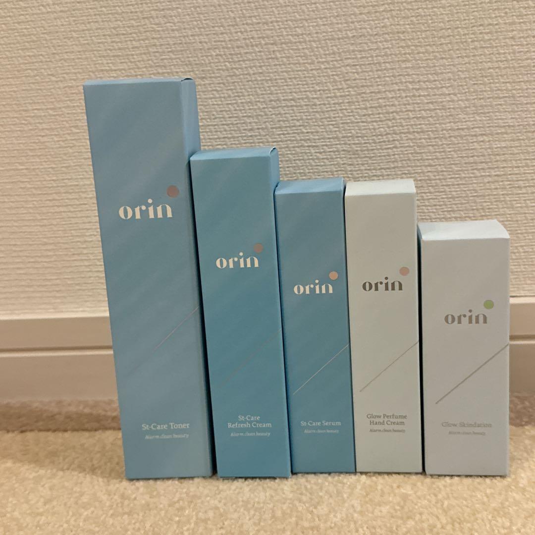 orin スキンケアトナー・セラム・ハンドクリームセット