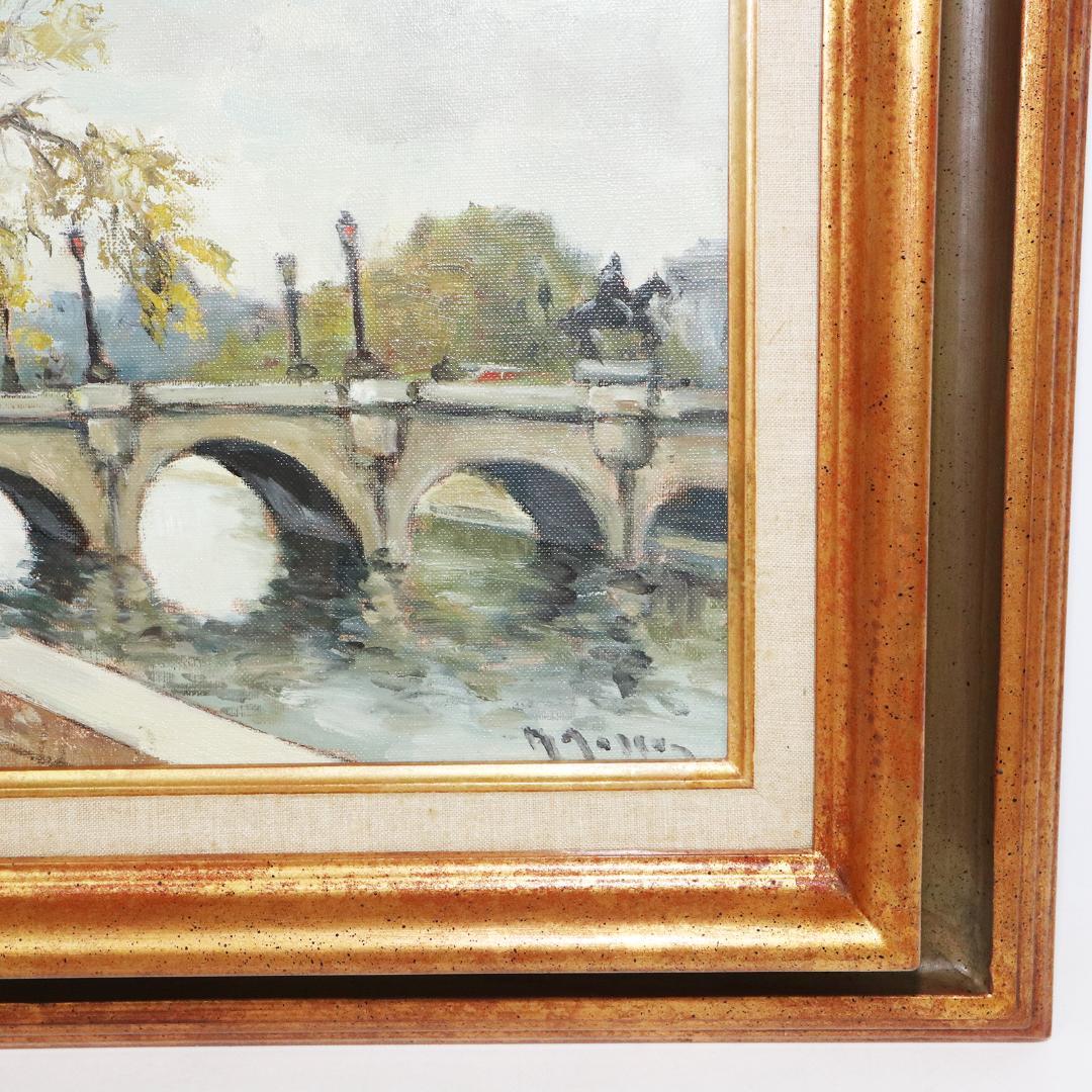 真作保証 5号 マルセル・マソン ポンヌフ パリの橋 F5 - メルカリ