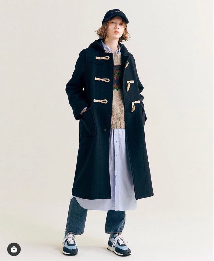 MONTGOMERY LONG DUFFLE COAT ダッフルコート 英国製