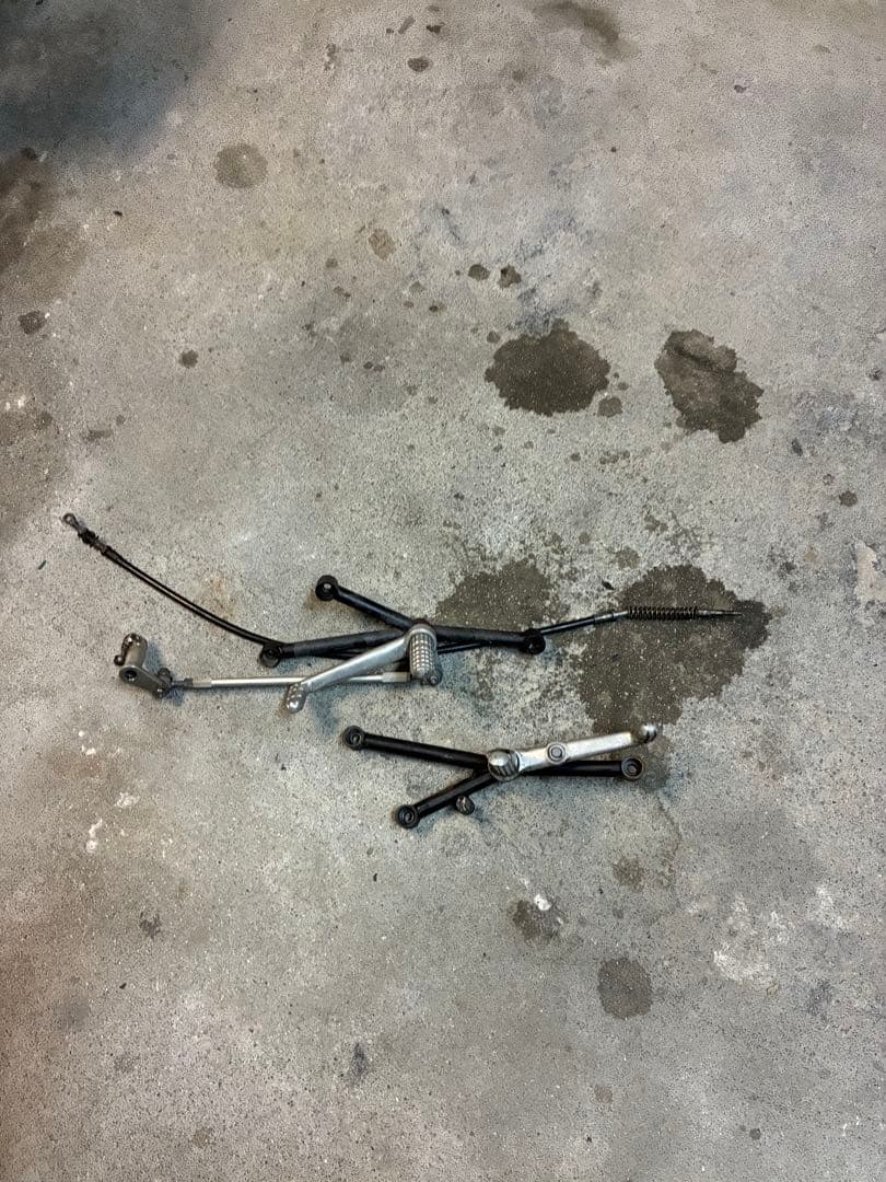 GB250 クラブマン250 バックステップ