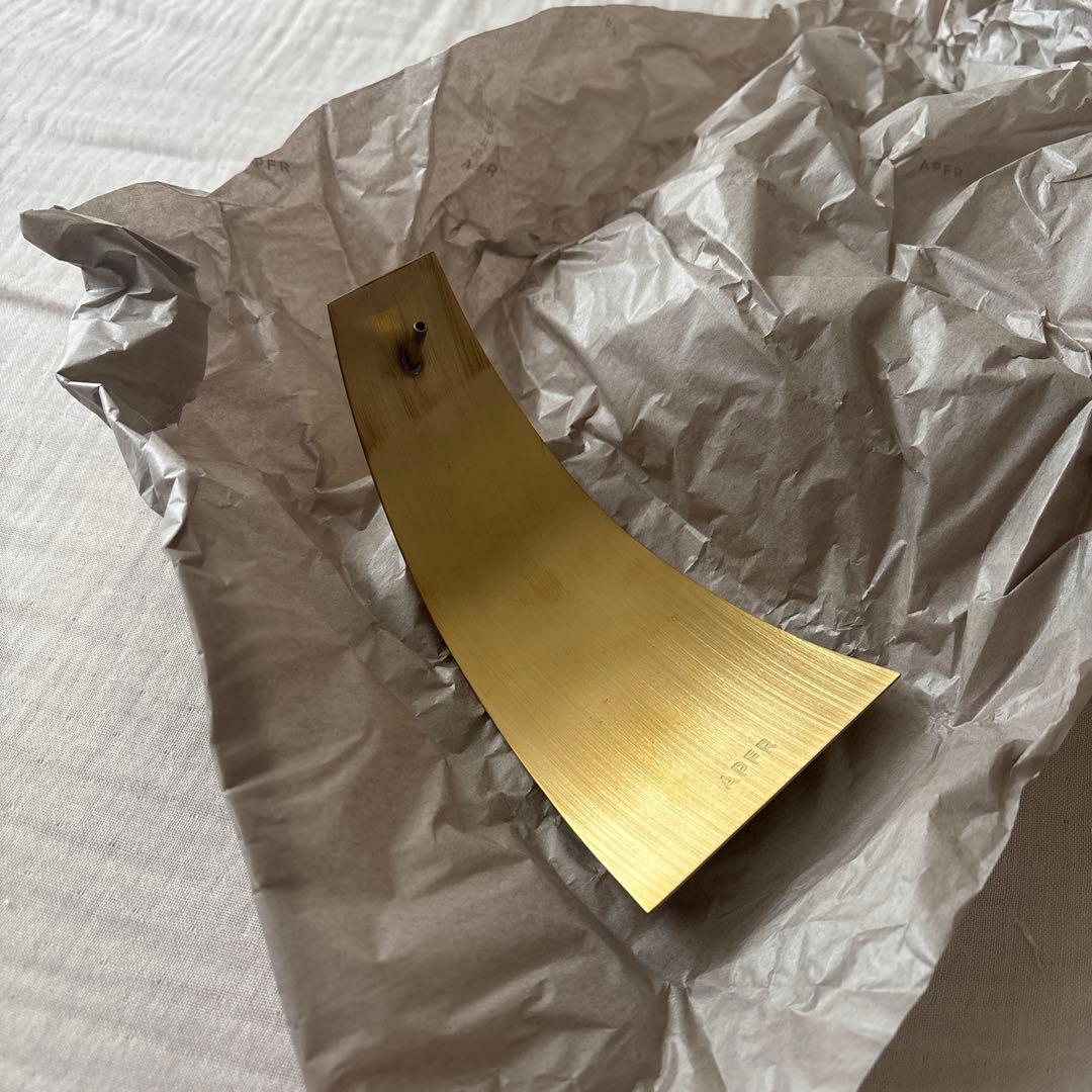 APFR BRASS INCENSE STAND アポケーテ お香立て