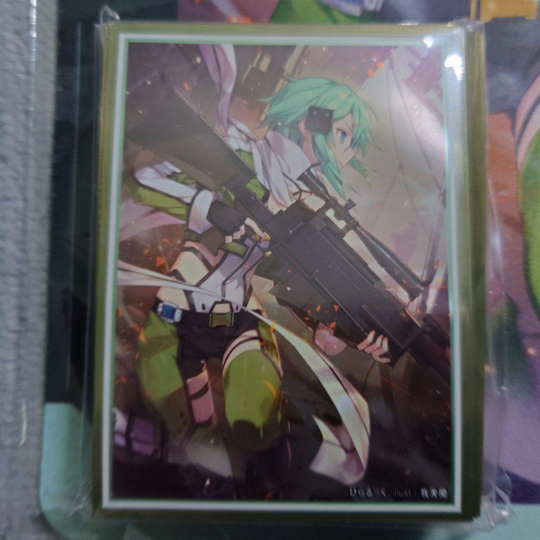 α1 SAO ヘカートⅰⅰ&戦場&ガンゲイル シノン スリーブ&プレイマット