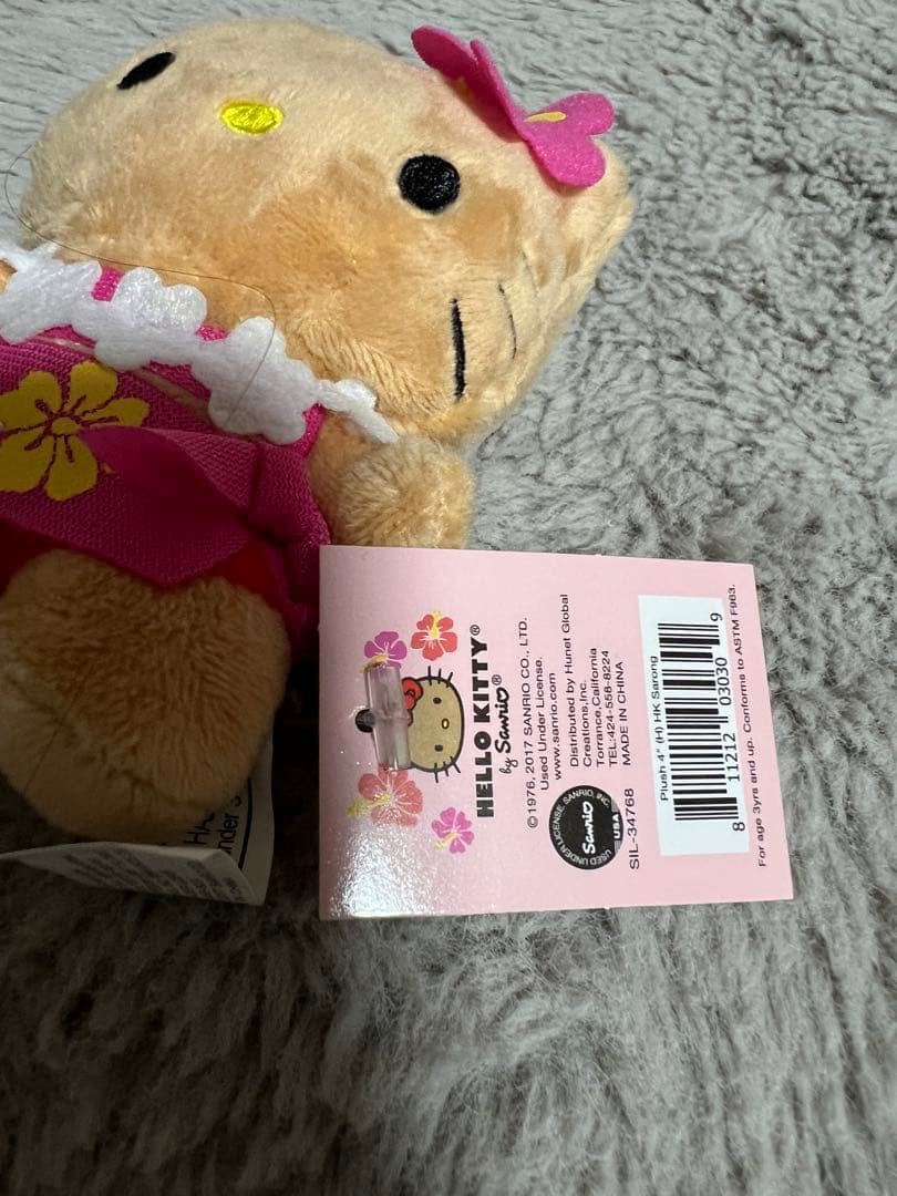 日焼けキティ ハワイ限定 ABCストア フラダンス マスコット