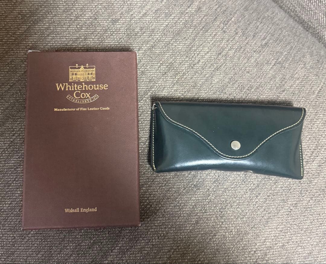 WHITEHOUSE COX メガネケース お洒落のプロが溺愛する“一生モノ”語り～Vol.01 - WHC（ホワイトハウス