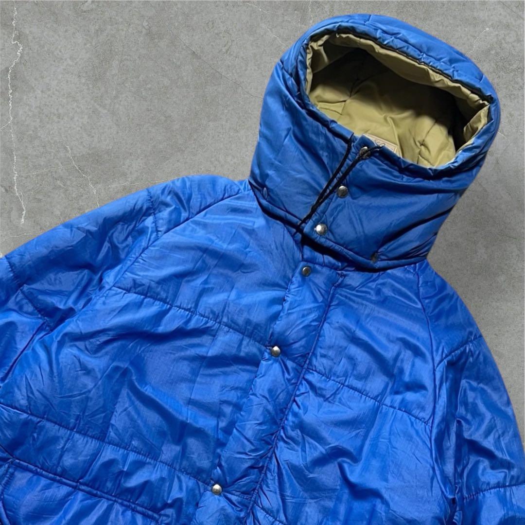 ダイスケ 70s L.L.Bean リップストップナイロンパーカ青