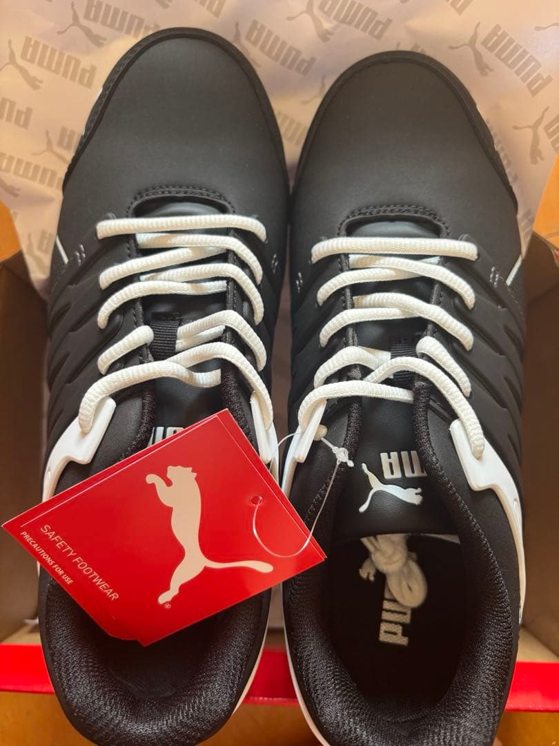 PUMA 安全靴 黒/白 ヴェロシティ2.0