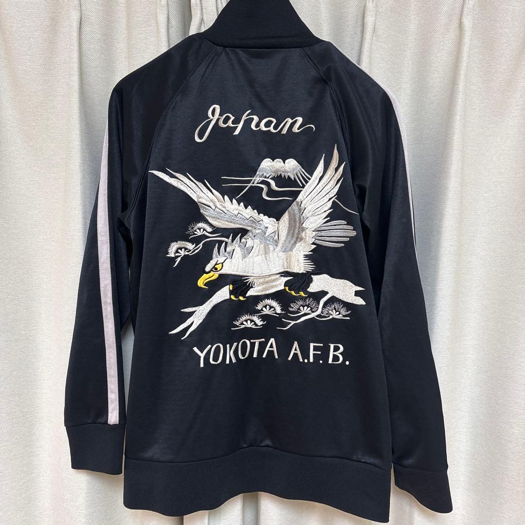 東洋エンタープライズ　スカジャージ 黒 Ｌ　鷲