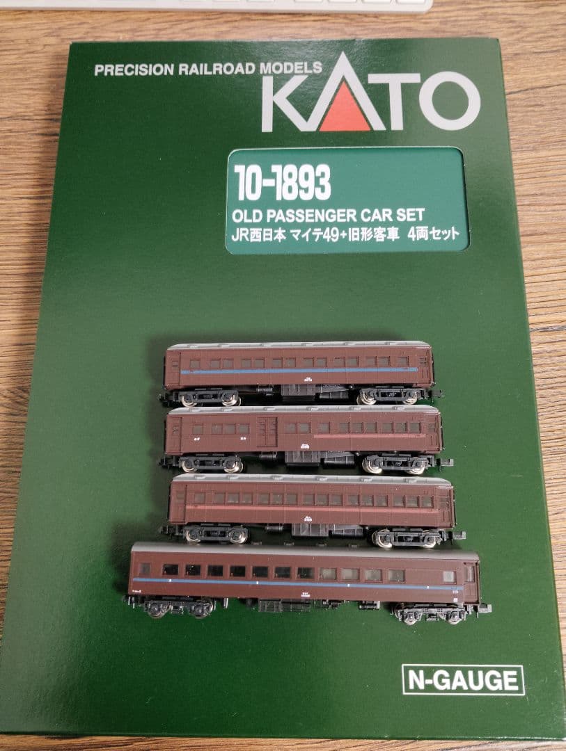 KATO 10-1893 JR西日本　旧型客車　7両セット　JR 国鉄　客車 KATO [10-1893] JR西日本 マイテ49+旧型客車 4両セット (Nゲージ 動力