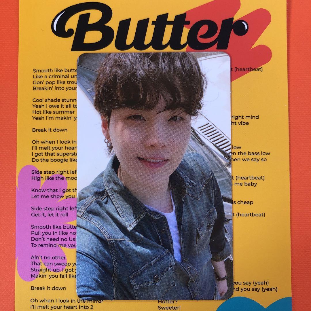 BTS ユンギ トレカ Butter 購入特典 フォトカード SUGA - メルカリ