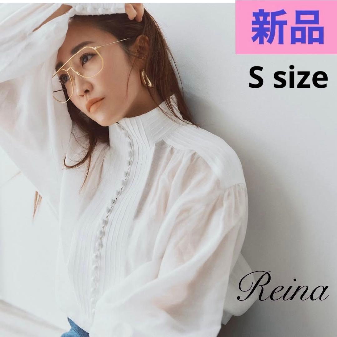 新品✨＜神崎恵さんコラボ＞タックボリュームブラウス カデュネ　CADUNE 36 新品タグ付✨神崎恵 タックボリュームブラウス CADUNE カデュネ 36