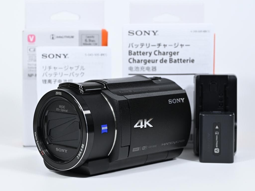 【超美品】 ソニー　SONY FDR-AX45 デジタル4Kビデオカメラ FDR-AX45 | デジタルビデオカメラ Handycam ハンディカム | ソニー