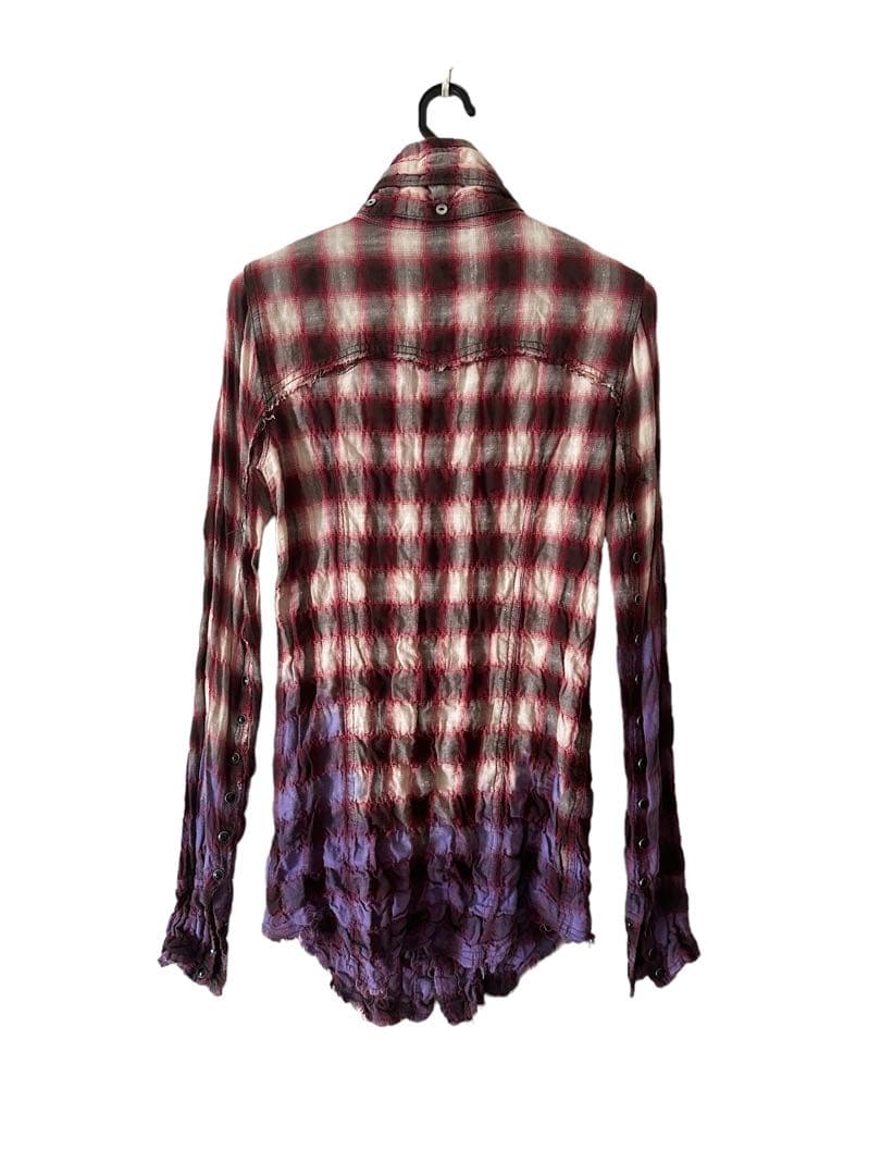 L.G.B. チェックシャツ グラデーションチェックシャツ グラデーション