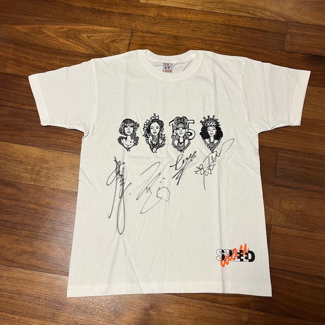 新品未使用‼️スピード Tシャツ サイン入り - メルカリ