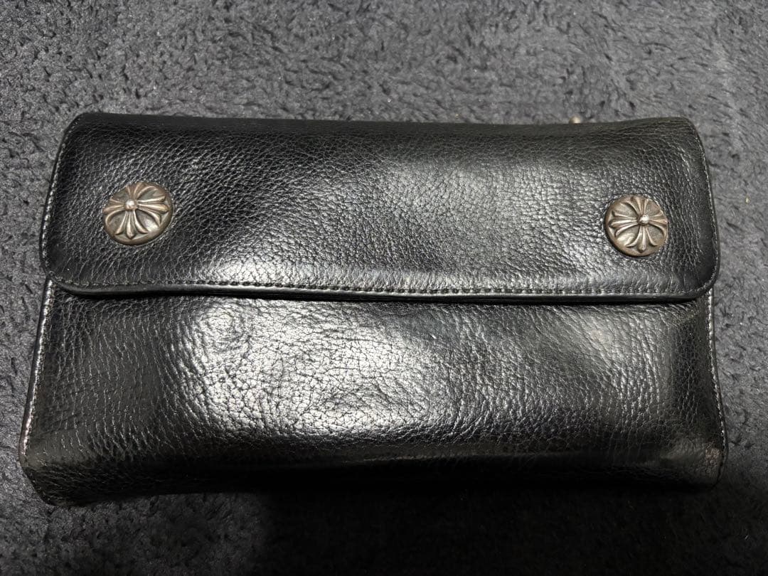 CHROME HEARTS クロムハーツ ウェーブ ウォレット 長財布