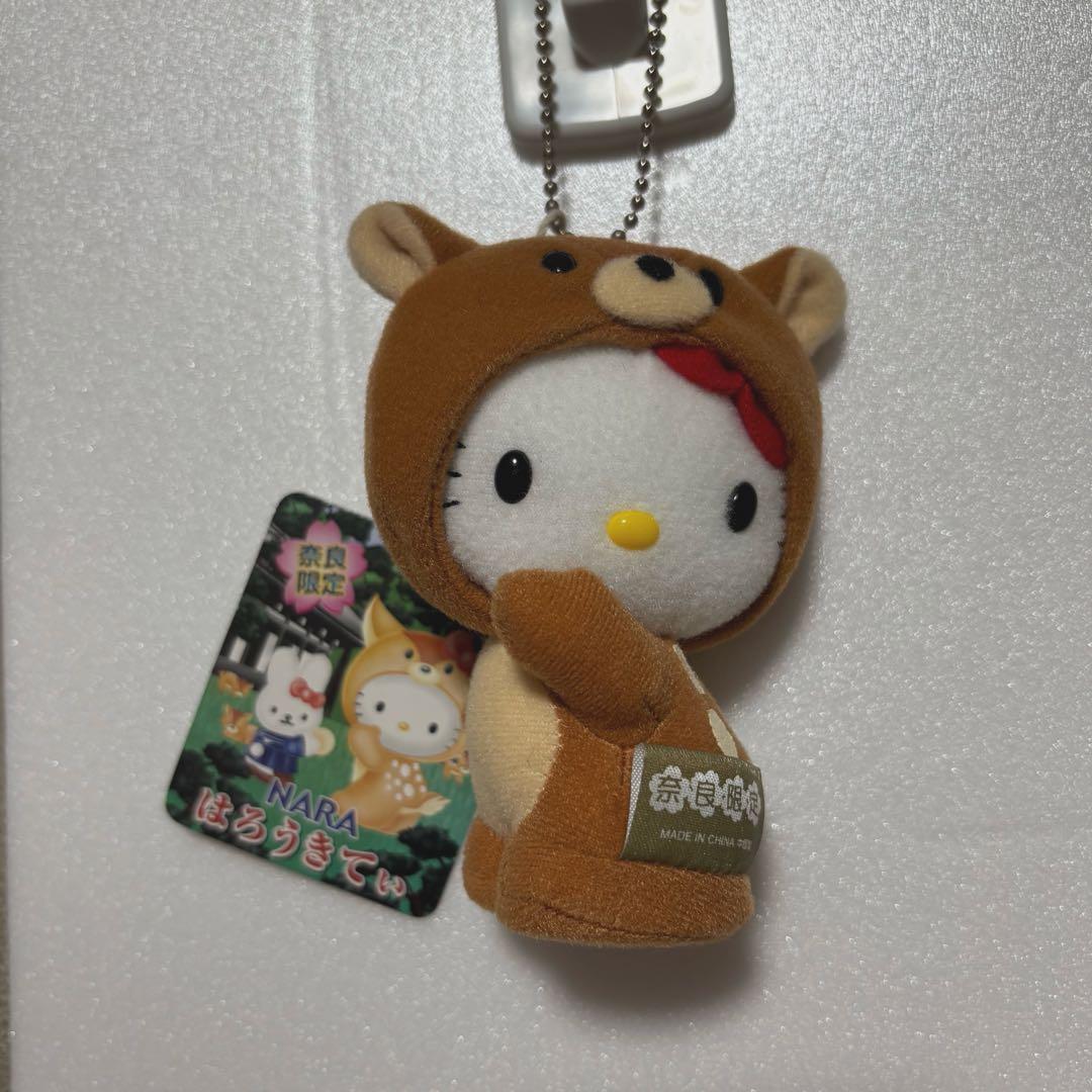 日*1様 キティ　マスコットストラップ 奈良限定　鹿