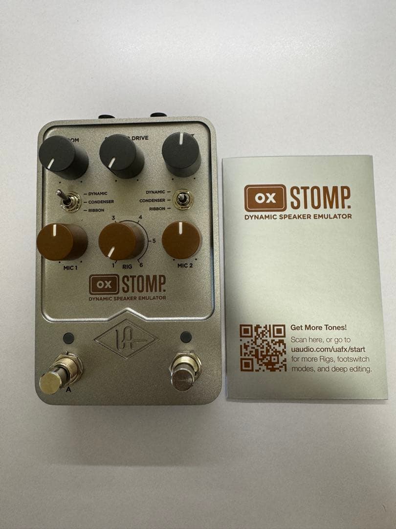 【美品】Universal Audio OX Stomp 【数回のみ使用】 Universal Audio OX Stomp: world-class cab sim hampered by tech issues