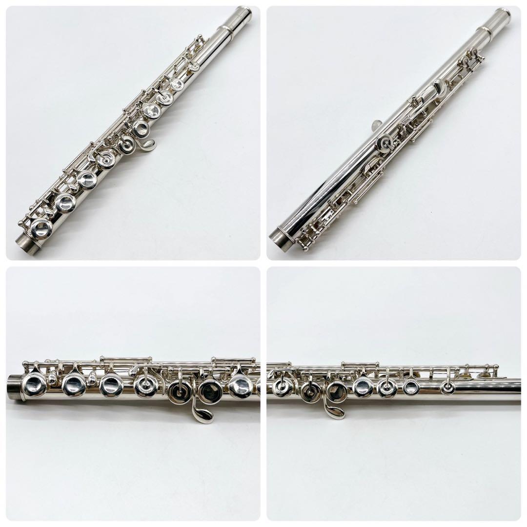 Pearl パールフルート PF-525 Eメカ リップ銀製 ケース付き 美品