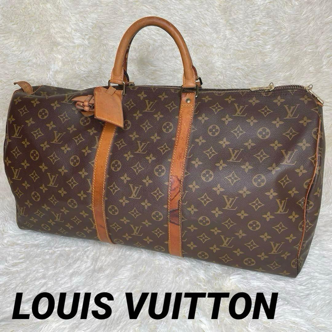 LOUIS VUITTON キーポール55 ボストンバッグ LOUIS VUITTON（ルイ・ヴィトン） キーポル55バンドリエール ボストン
