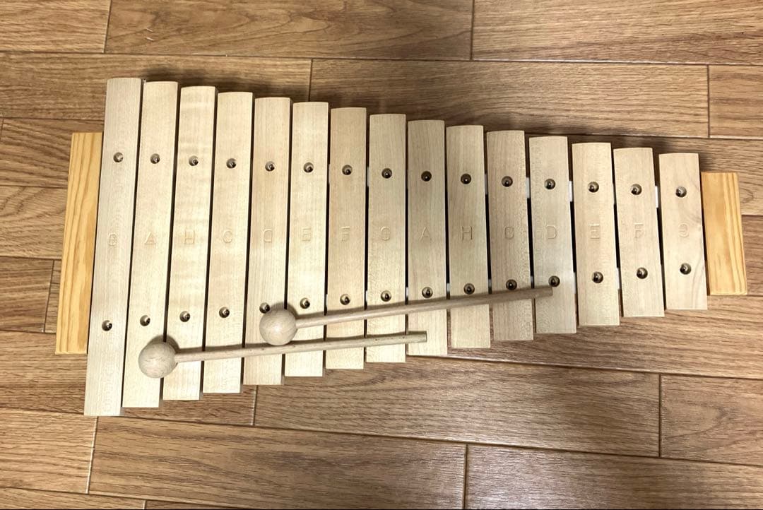 goldon from Germany 知育楽器　木琴　音楽療法　天然素材 ゼンオン 木琴 22音 日本製 バチ付き 軽量 子供用 楽器 ZX22K