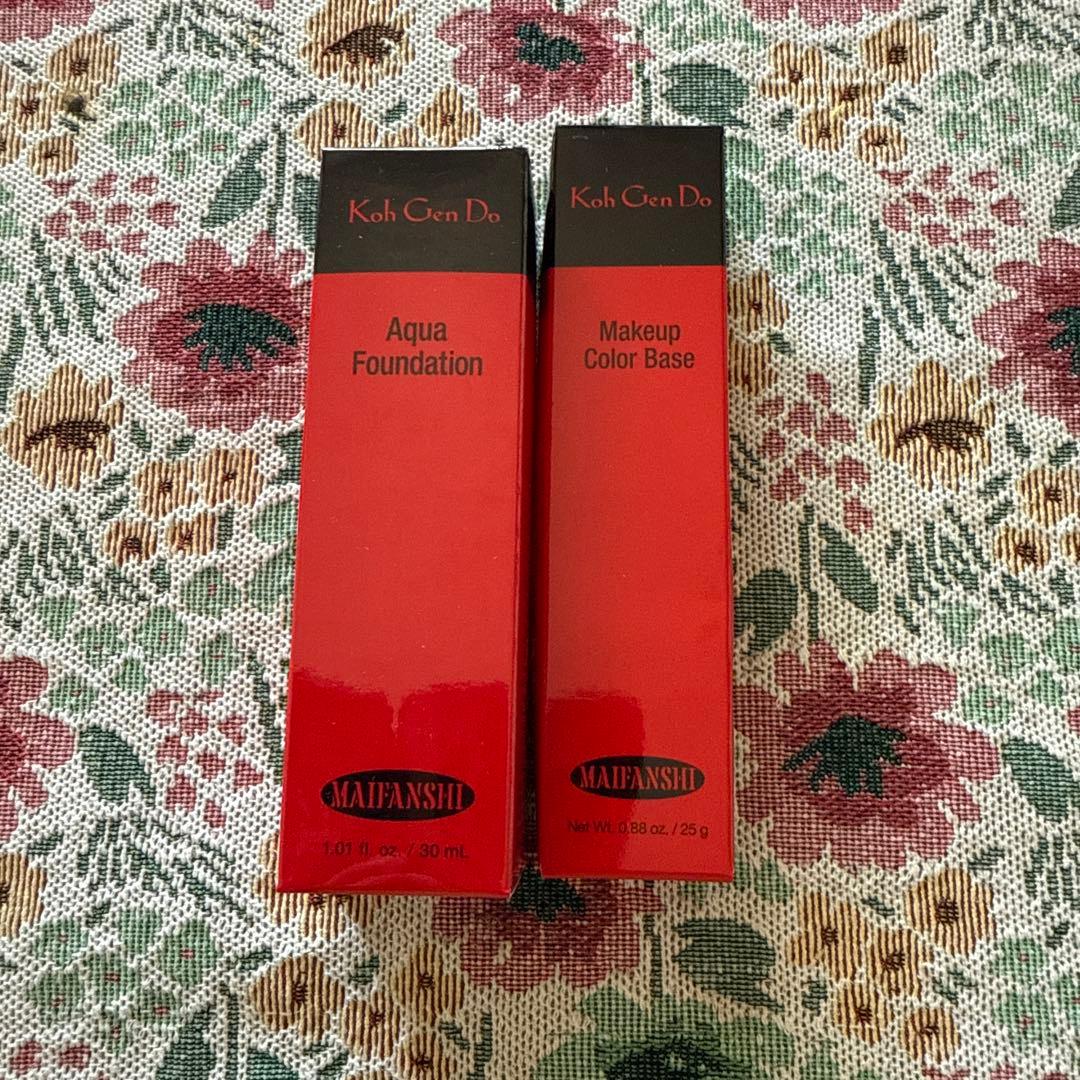 Koh Gen Do アクアファンデーション &メイクアップカラーベース