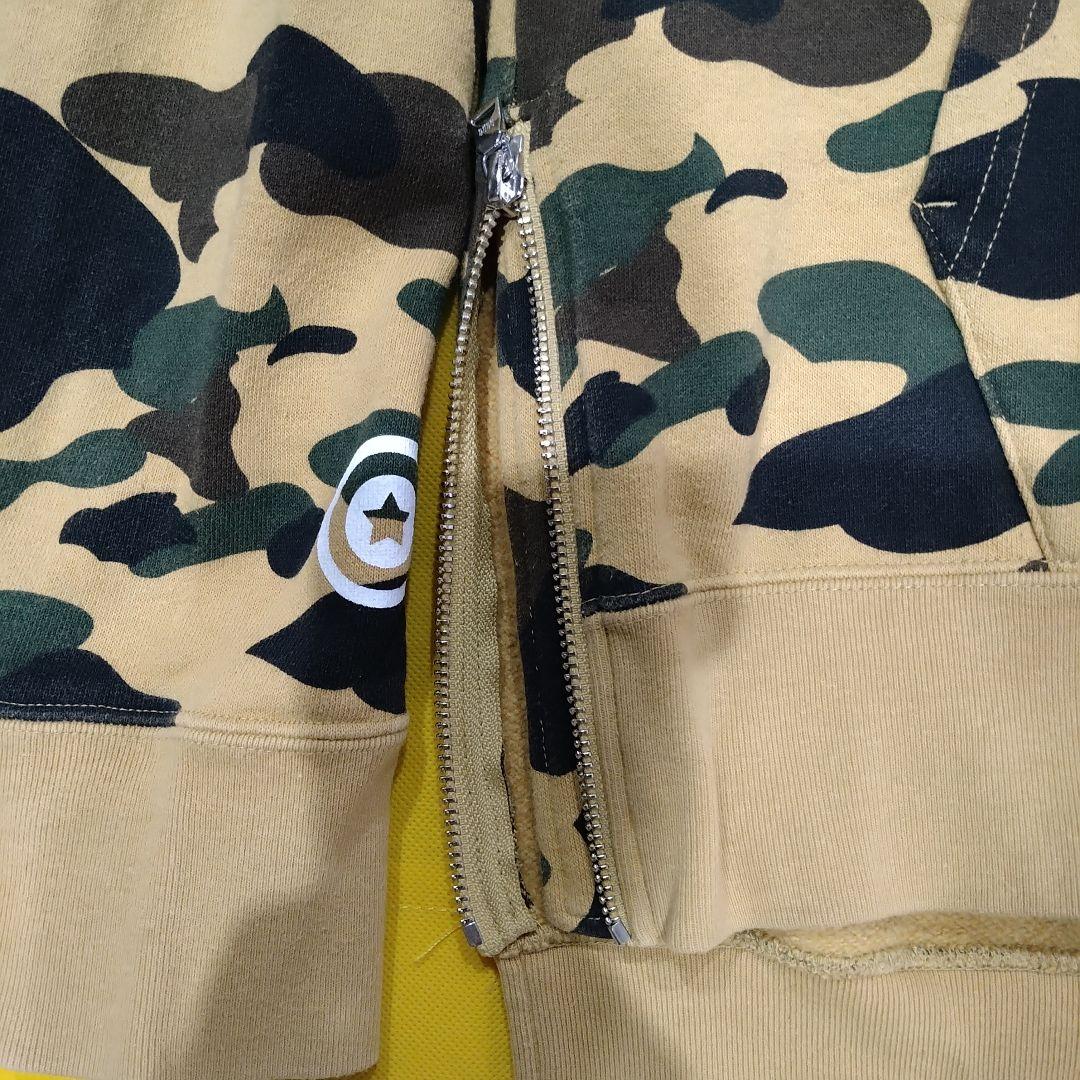 激レア美品】A BATHING APE 黄色カモ シャークパーカー M - メルカリ
