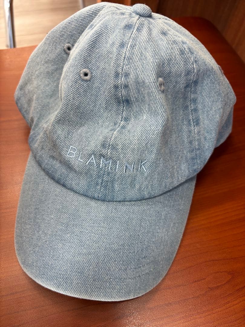 新品　ブラミンク BLAMINK デニム　キャップ BLAMINK(ブラミンク)のBM M CO LOGO CAP通販 | 集英社HAPPY PLUS STORE