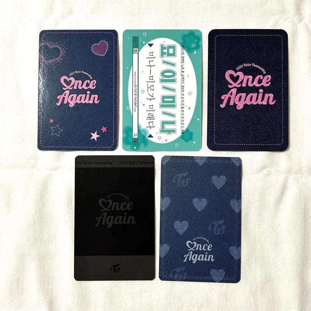 TWICE ファンミ ONCE AGAIN 特典 トレカ ミナ - メルカリ