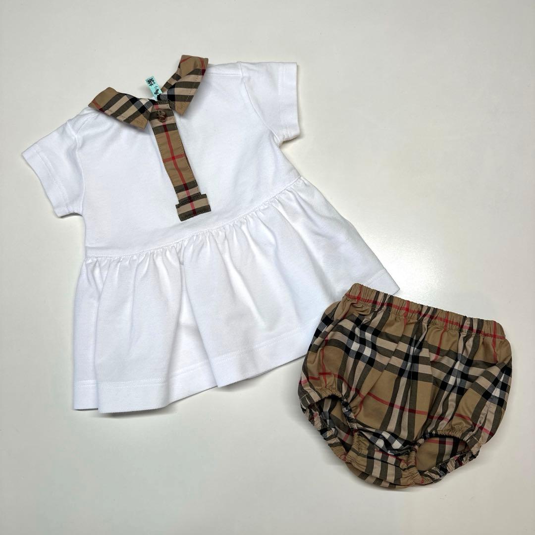 s様【美品】BURBERRY ワンピース　パンツセット62 ノバチェック現行タグ