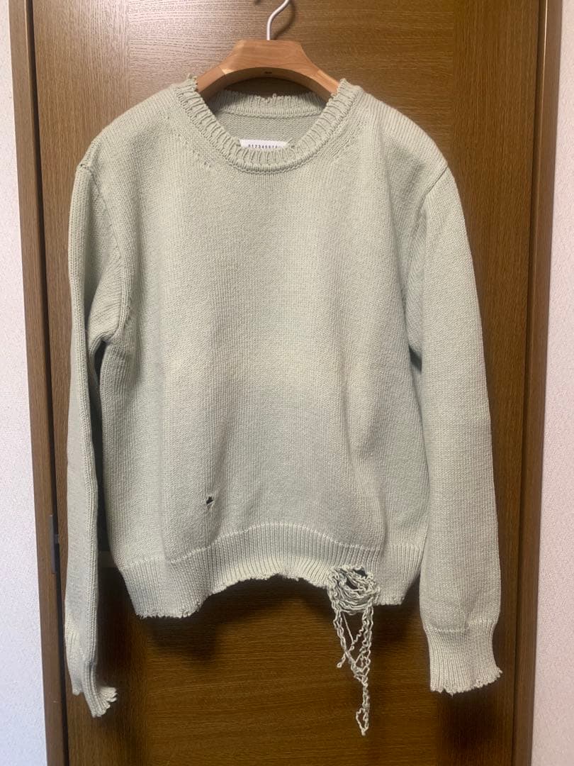 マルジェラ　Maison Margiela ダメージニットセーター 20ss