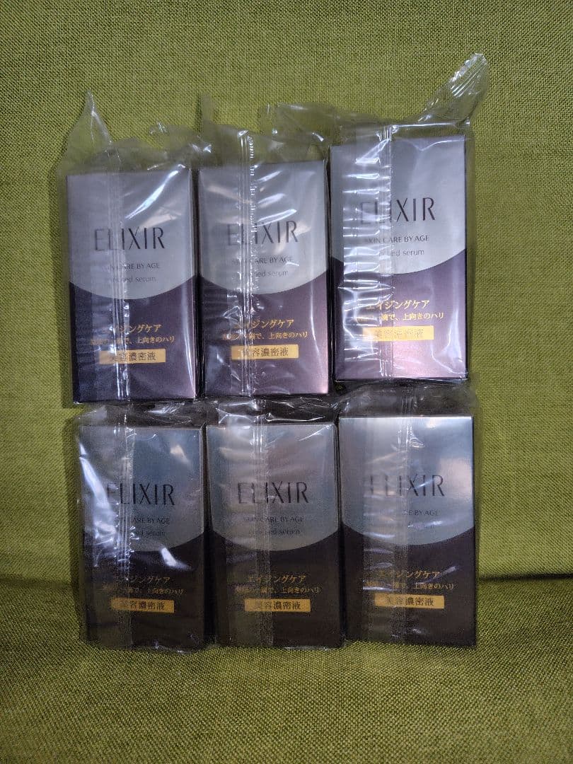 新品①エリクシールシュペリエルエンリッチドセラムCB 美容液35ml　6箱セット