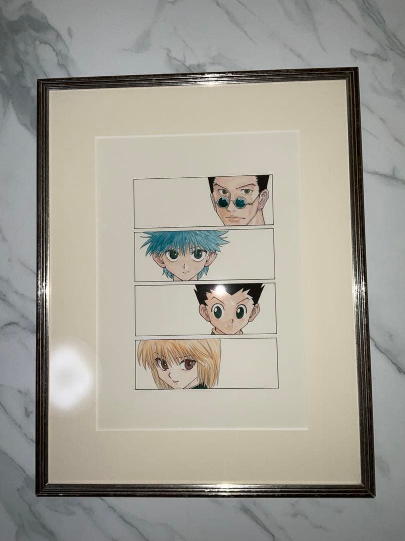 冨樫義博展 HUNTER×HUNTER 額装高精細複製原画
