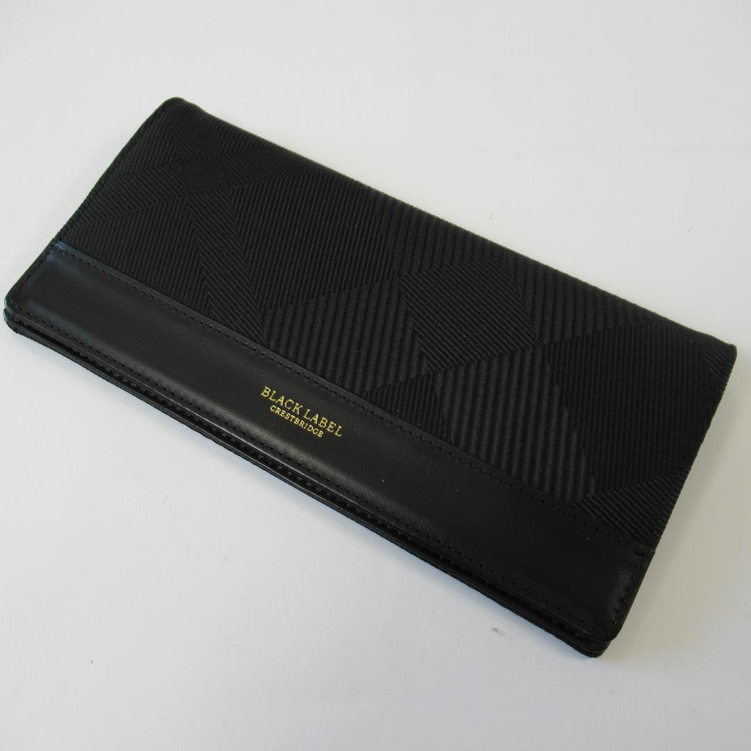 ブラックレーベルクレストブリッジ新品 カルゼシャドーロングウォレット / 長財布