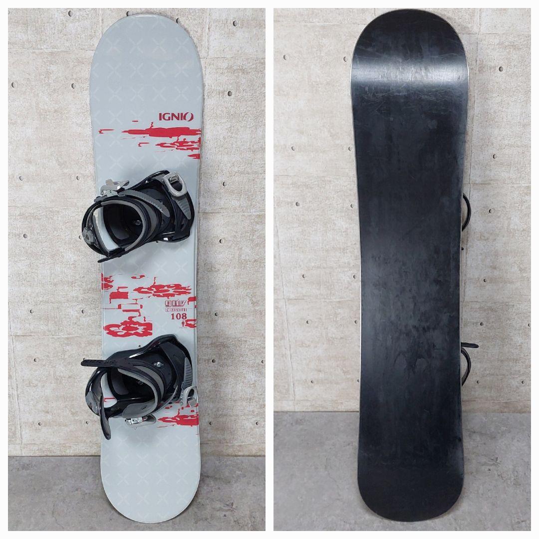 キッズ キッズ スノーボード IGNIO GRV TEAM 108 ビンディング セット